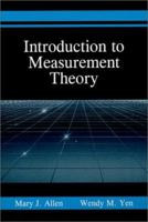 Introduction to Measurement Theory 157766230X Book Cover