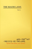 The Major Laws: Quotes that better your mental 0578236672 Book Cover