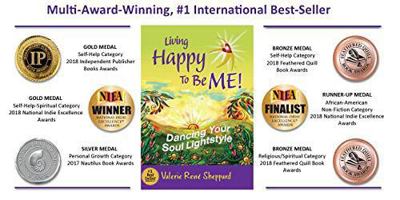 Living Happy to Be Me!: Dancing Your Soul Lightstyle 0996355952 Book Cover