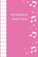 My NoteBook Music Notes 1653439491 Book Cover