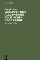 Leitlinien der allgemeinen politischen Geographie 3112350758 Book Cover