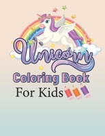 Unicorn Coloring Book for Kids,: Coloring Book for Kids - Unicorn Coloring Book - A Beautiful Collection of Unicorn Images - Coloring Book for Kids - Unicorn, Mermaid - Celebrating With A Unicorn Colo B08WJPL9DM Book Cover