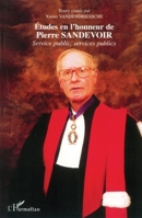 Etudes En l'Honneur de Pierre Sandevoir 2738493963 Book Cover
