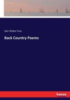 Back Country Poems 1438534965 Book Cover