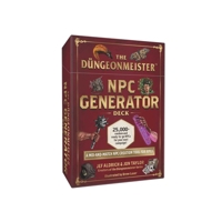 The Düngeonmeister NPC Generator Deck: A Mix-and-Match NPC Creation Tool for RPGs (Düngeonmeister Series) 1507226101 Book Cover