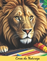 Cores da Natureza: Animais da Selva para Colorir B0CLCXP85W Book Cover