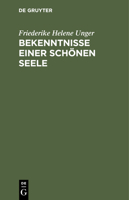 Bekenntnisse einer sch�nen Seele 3112511751 Book Cover