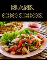 Blank Cookbook: Recipe Keeper To Write In 1696117143 Book Cover