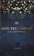 KJV Large Print New Testament 1563208288 Book Cover