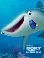 Finding Dory Coloring Book: Coloring Book for Kids and Adults with Fun, Easy, and Relaxing Coloring Pages 1729717926 Book Cover