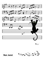 Music Journal: 8.5x11 120 Pages of Blank Sheet Music Composition and Notation a Manuscript Staff Paper/Music Composing / Songwriting/Piano/Guitar/Violin/Keyboard 1795112107 Book Cover