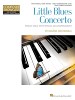 Little Blues Concerto: Hlspl Composer Showcase Two Pianos, Four Hands Early Intermediate Level 149501312X Book Cover