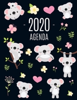 Koala Agenda 2020: Pianificatore Annuale 2020 | Da Gennaio a Dicembre (12 Mesi) | Organizer & Diario (Italian Edition) 166118216X Book Cover