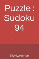 Puzzle: Sudoku 94 B0F784B8K9 Book Cover