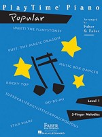 PlayTime Piano, Level 1 (5-Finger Melodies): Popular 0929666011 Book Cover