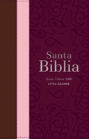 Biblia RVR 1960 Letra Grande Tamaño Manual Tricolor Guinda Palo Rosa Marrón con Cierre e Índice (Bible RVR 1960 Large Print Handsize LeatherLike ... Brown Indexed with Zipper (Spanish Edition) 8418853344 Book Cover