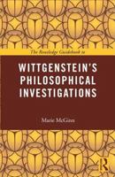 Routledge Philosophy Guidebook to Wittgenstein and the Philosophical Investigations (Routledge Philosophy Guidebooks) 0415452562 Book Cover