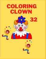 Clown Coloring B095L9LSVQ Book Cover