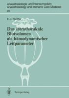 Das Intrathorakale Blutvolumen ALS Hamodynamischer Leitparameter 3540522573 Book Cover