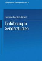 Einfuhrung in Genderstudien 3810038962 Book Cover