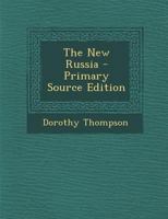 The New Russia 1294456199 Book Cover