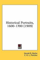 Historical Portraits, 1600-1700 0548650187 Book Cover