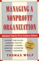 Managing a Nonprofit Organization in the Twenty-First Century 0684849909 Book Cover