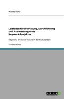 Leitfaden Fur Die Planung, Durchfuhrung Und Auswertung Eines Keywork-Projektes 3640704193 Book Cover