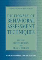 Dictionary of Behavioral Assessment Techniques (Foundations of Psychology) (Foundations of Psychology) 0971242720 Book Cover