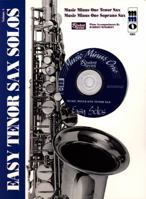 Music Minus One Tenor Sax: Easy Tenor/Soprano Sax Solos, Vol. I 1596156066 Book Cover