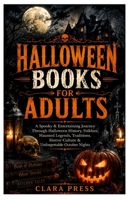 Halloween Book for Adults: A Spooky & Entertaining Journey Through Halloween History, Folklore, Haunted Legends, Traditions, Horror Culture & Unforgettable October Nights 0557975328 Book Cover