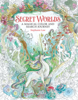 Secret Worlds: A Magical Color and Search Journey 1684620333 Book Cover