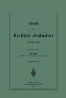 Chronik Des Deutschen Forstwesens Im Jahre 1886: XII. Jahrgang 3662389436 Book Cover