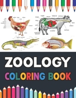 Zoology Coloring Book: Zoology Student's Self-Test Coloring Book. Great Gift For Boys & Girls. Animal Anatomy Workbook For Kids. Zoology Colo B08W4JRK2M Book Cover
