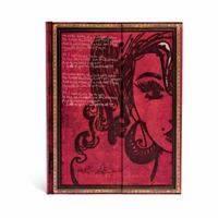 Paperblanks Amy Winehouse, Tears Dry Embellished Manuscripts Collection Hardcover Ultra Unlined Wrap Closure 144 Pg 120 GSM 143972556X Book Cover