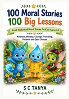 100 Moral Stories 100 Big Lessons: Short Illustrated Bedtime Stories About Kindness, Honesty, Courage, Friendship and Good Choices for Children Ages 4–8 B0HBQ61T39 Book Cover