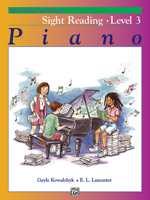 Alfred's Basic Piano Library Sight Reading, Bk 3 1470630915 Book Cover