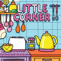 Little Corner Coloring Book for Adults: Relaxation Activity Book for Adults, Simple Designs Coloring Books 8509905541 Book Cover