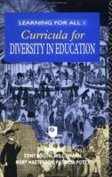 Curricula for Diversity in Education (Learning for All, No 1) 0415071844 Book Cover