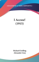 I accuse! (J'accuse!) 1248700228 Book Cover