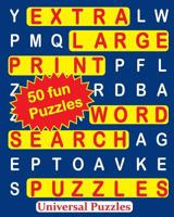 EXTRA LARGE Print WORD SEARCH Puzzles 153330341X Book Cover