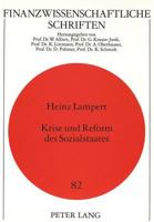 Krise Und Reform Des Sozialstaates 3631321864 Book Cover