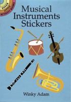 Musical Instruments Stickers 048640739X Book Cover