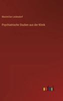 Psychiatrische Studien aus der Klinik (German Edition) 336853128X Book Cover