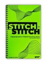 Stitch by Stitch: A Step-by-Step Guide to 12 Essential Hand Sewing Stitches LEFT-Handed Version B0F1GWJTY8 Book Cover