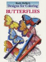 Designs for Coloring: Butterflies 0448031493 Book Cover