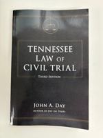 Tennessee Law of Civil Trial 0979899982 Book Cover