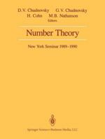 Number Theory: New York Seminar, 1989-1990 0387976701 Book Cover