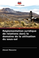 Réglementation juridique de relations dans le domaine de la utilisation du sous-sol 6203740489 Book Cover