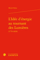 L'Idée d'énergie au tournant des Lumières 2406148696 Book Cover